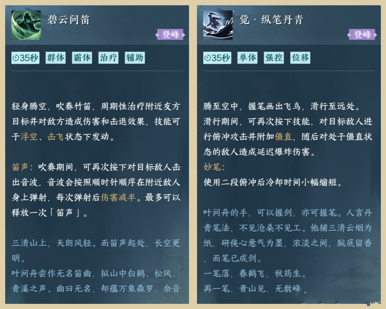 逆水寒手游叶问舟群侠技能适合谁 叶问舟群侠技能选择攻略