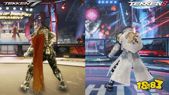 《铁拳8》《铁拳7》角色对比:画面提升巨大