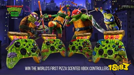 Xbox推出《忍者神龟》电影联动手柄:有披萨味儿