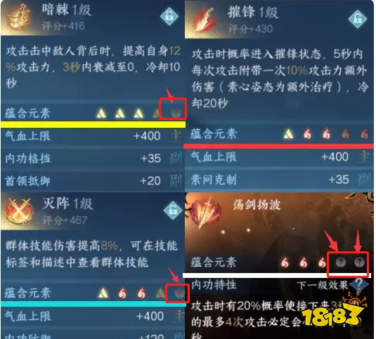 逆水寒手游3+3内功怎么快速凑齐 3+3内功元素周天凑齐方法