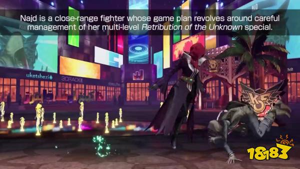 《拳皇15》“娜吉德”新预告片展示强力招式组合