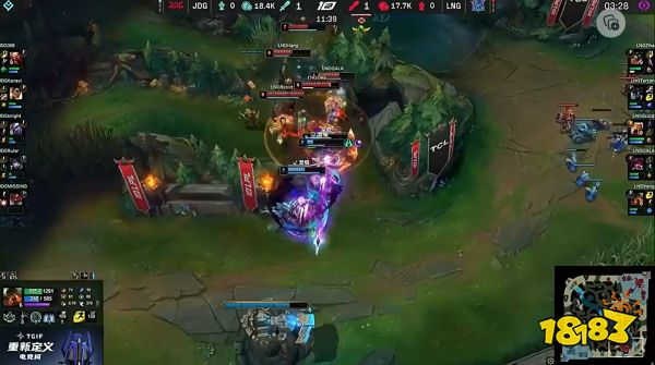 完美运营、团战碾压，LNG摧枯拉朽拿下赛点局！