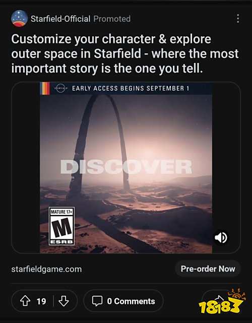 发售倒计时1个月：《星空》大范围宣发逐渐开启