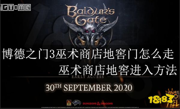博德之门3巫术商店地窖门怎么走 巫术商店地窖进入方法