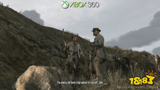 《荒野大镖客》NS版vs原版对比：画面整体有改进