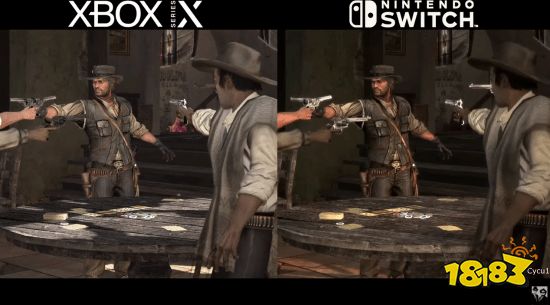 差别大吗?《大镖客》NS移植版与XSX兼容版画面对比