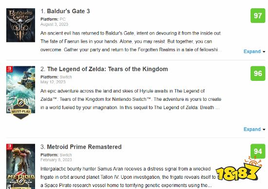 M站登顶！拉瑞安总监庆祝《博德之门3》97分