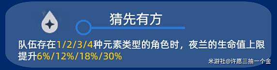 原神夜兰技能是什么 夜兰天赋技能介绍