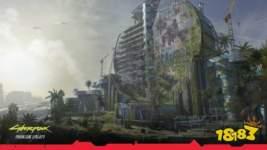 《2077》资料片新图发布：狗镇曾是个度假胜地