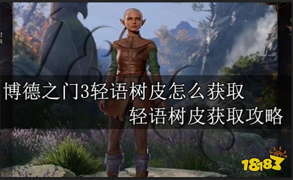 博德之门3轻语树皮怎么获取 轻语树皮获取攻略