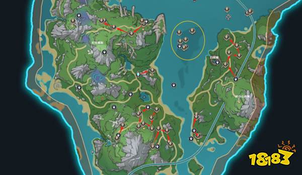 原神琳妮特突破材料收集路线大全 琳妮特突破材料在哪里采集