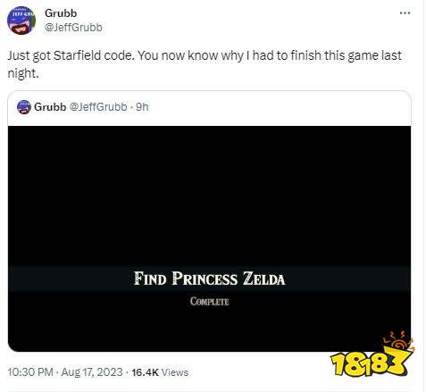 B社发放《星空》媒体评测码 舅舅党准备开玩!