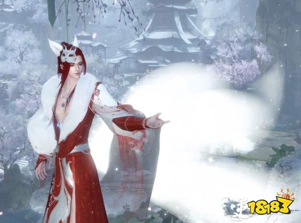 逆水寒手游白狐时装染色推荐 七夕白狐时装染色方案