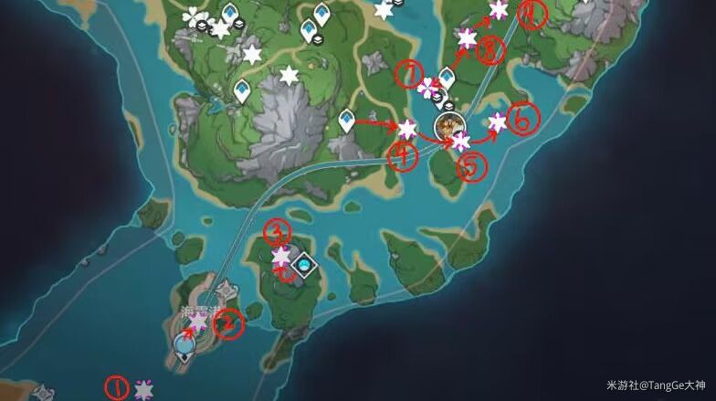 原神4.0丹枫水神瞳全收集路线 4.0枫丹水神瞳在哪里