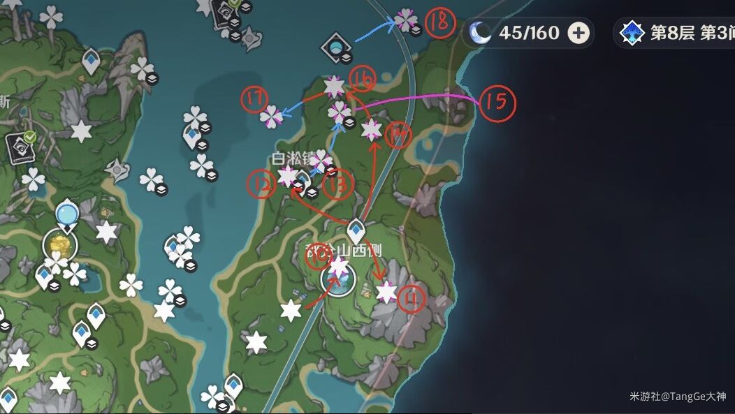 原神4.0丹枫水神瞳全收集路线 4.0枫丹水神瞳在哪里