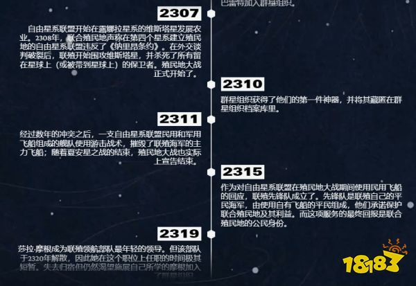 星空游戏讲了什么 星空之地游戏时间线梳理