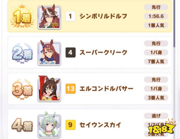 赛马娘国服先行马要什么属性 闪耀优俊少女先行马属性介绍