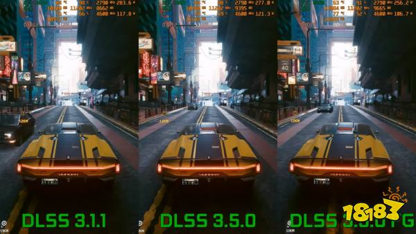 《2077》DLSS 3.5和DLSS 3.1.1对比 画面、性能提升