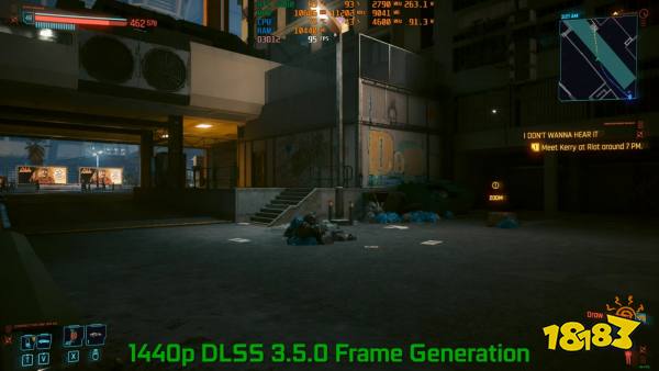 《2077》DLSS 3.5和DLSS 3.1.1对比 画面、性能提升