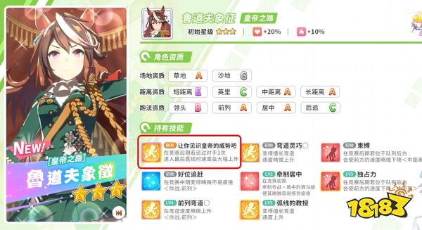 闪耀优俊少女自选三星推荐 赛马娘国服三星马娘选择推荐