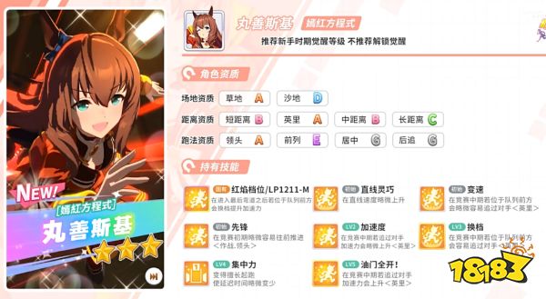 闪耀优俊少女自选三星推荐 赛马娘国服三星马娘选择推荐