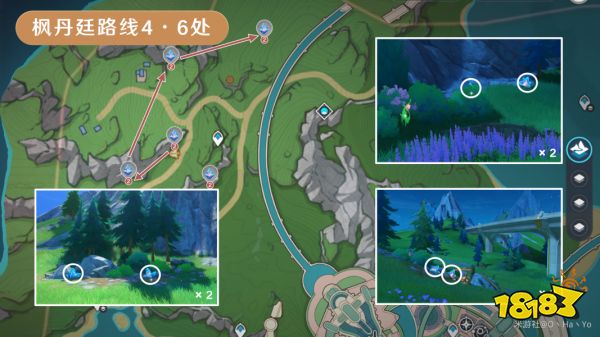 原神萃凝晶采集路线汇总 萃凝晶采集分布图一览
