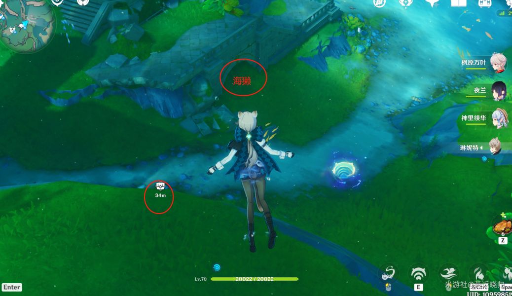 原神海獭宝箱位置大全 7只海獭具体点位图一览