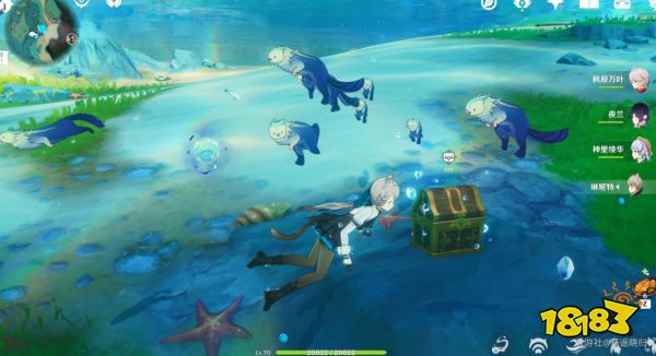 原神海獭宝箱位置大全 7只海獭具体点位图一览