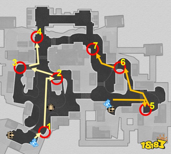 崩坏星穹铁道金人巷全宝箱攻略合集 金人巷宝箱全收集路线图
