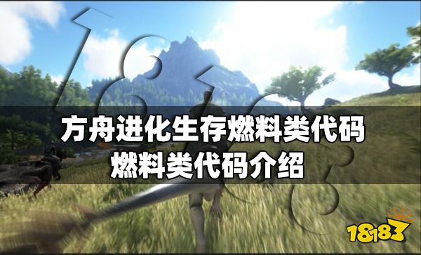 方舟进化生涯燃料类代码有什么 燃料类代码先容