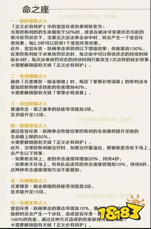 原神莱欧斯利几命能玩 莱欧斯利命座性价比推荐