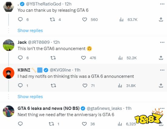 R星发文庆《三男一狗》十周年 玩家以为是GTA6公告