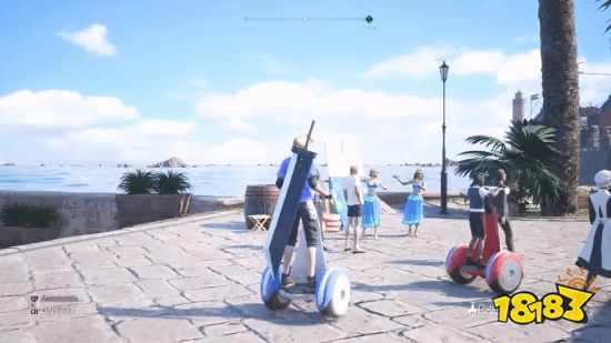 PS官方发《FF7重生》世界宣传片:载具坐骑丰富多样