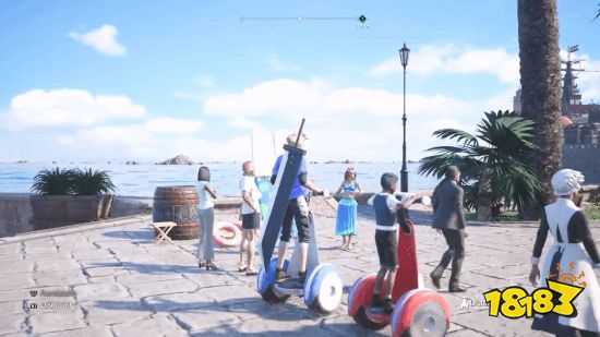 PS官方发《FF7重生》世界宣传片:载具坐骑丰富多样