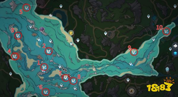 原神4.1鳗鱼宝箱收集全位置攻略 枫丹10个隐藏鳗鱼宝箱收集