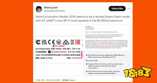 爆料稱或推出升級款Steam Deck，有新藍牙、WiFi模塊