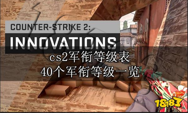 cs2军衔等级表 40个军衔等级一览