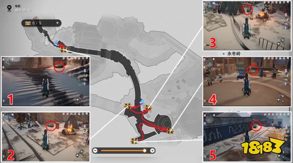 崩坏星穹铁道1.4造物之柱宝箱收集 造物之柱五个宝箱位置