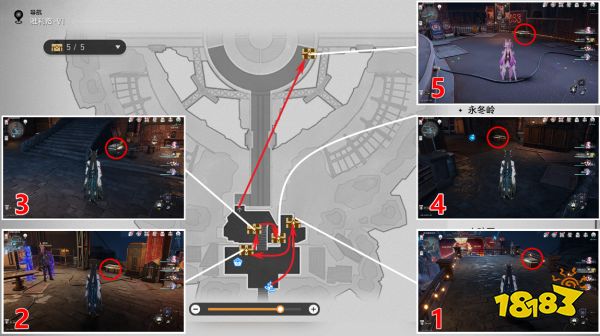 崩坏星穹铁道1.4旧武器试验场宝箱收集 旧武器试验场五个宝箱位置
