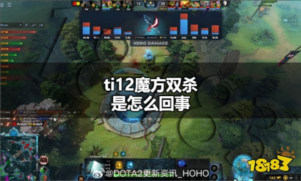 ti12魔方双杀是怎么回事