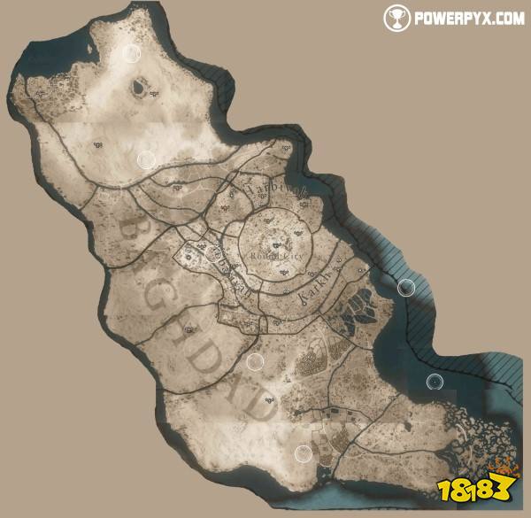 刺客信条幻景地图多大 刺客信条幻景高清地图一览