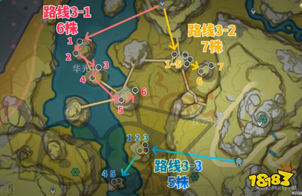 原神琉璃袋收集路線匯總 琉璃袋采集點位分享
