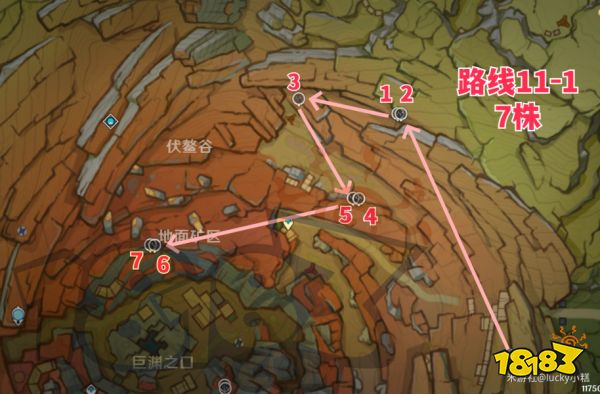 原神琉璃袋收集路线汇总 琉璃袋采集点位分享