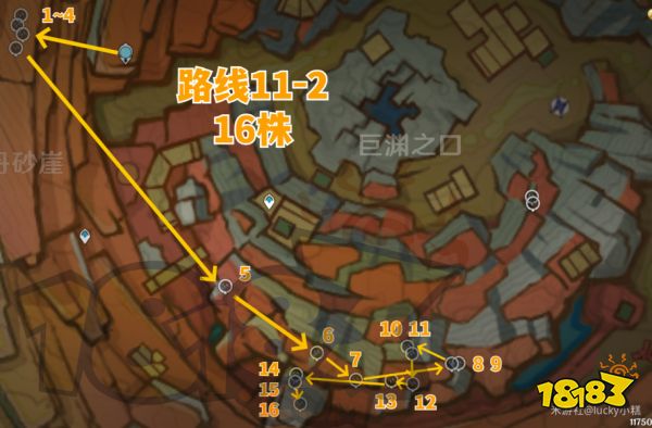原神琉璃袋收集路線匯總 琉璃袋采集點位分享