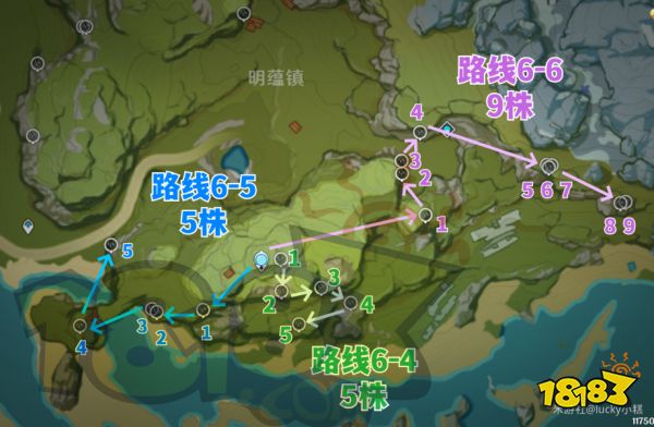 原神琉璃袋收集路線匯總 琉璃袋采集點位分享