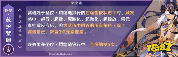 原神賽諾命座推薦 賽諾幾命比較好