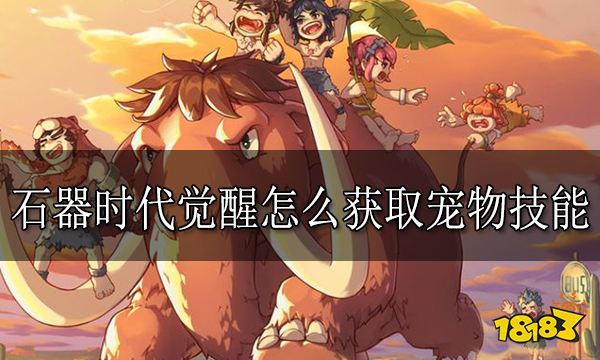 石器时代觉醒怎么获取宠物技能 宠物技能介绍及获取方法