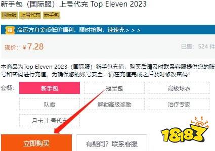 顶级11足球经理怎么充值 国际服游戏如何充值