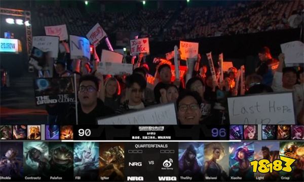 WBG戰(zhàn)勝NRG 不死燈神極限兜底