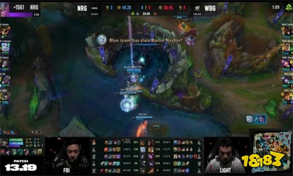 WBG戰(zhàn)勝NRG 不死燈神極限兜底